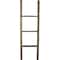 Ekena Millwork 15"W x 48"H x 3 1/2"D Vintage Farmhouse 3 Rung Ladder, Barnwood Decor Collection, Pebble Grey DECR015X048X04LDRPG - alternate 5